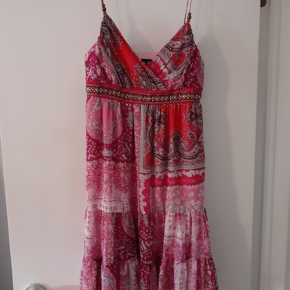 ABS spaghetti strap dress size 12 - Picture 1 of 3